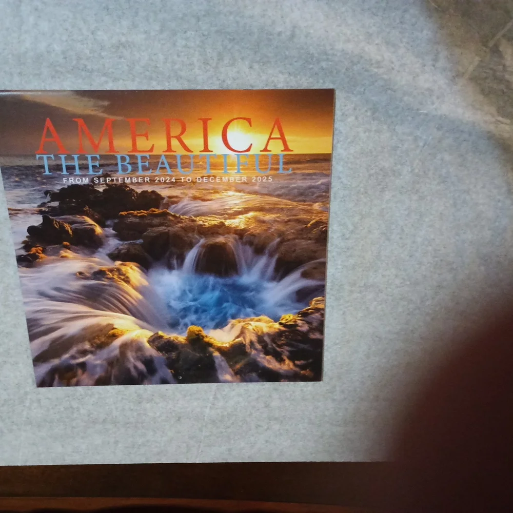 6 Wall Calendars 12 x 12 America the Beautiful 16 Months